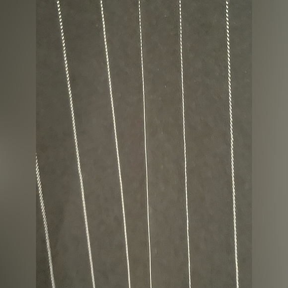 Liz Claiborne Wide Leg Pin Striped Dress Pants Size 16 - Picture 2 of 6